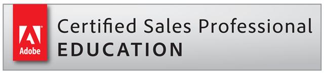 certified sales professional education badge
