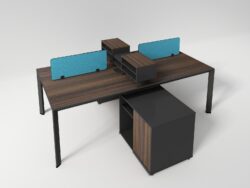 שולחן משרדי איכותי לארבעה עובדים