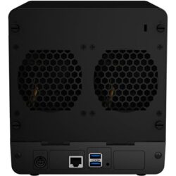 Synology NAS DS420J 4BAY Realtek RTD1296 BACK_שרת_קבצים_לשיתוף_וגיבוי_מידע_ברשת_הפנימית_למשרדים