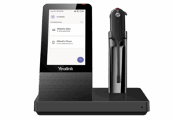 WH-67 DECT Wireless Headset אוזניית BT עסקית למרכזייה