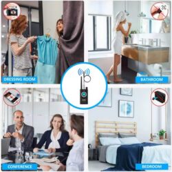 גילוי מצלמה נסתרת - מכשיר מתקדם רב תכליתי לאיתור מצלמה נסתרת משולב בגלאי אותו GPS ומשדר לעסק ולבית