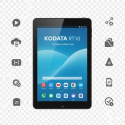 טאבלט מוקשח ומוגן לסוכני שטח מרלו"גים ומחסנים | הטאבלט שלא מפחד לעבוד קשה KODATA RT10 - Windows 11 Rugged Tablet