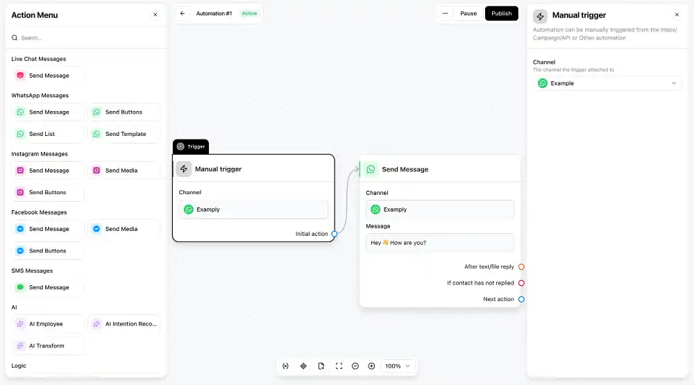 Heyy.io – העובד הוירטואלי החכם שמנהל מוכר משרת ועוזר לעסק שלכם 24 7 אוטומציות 3